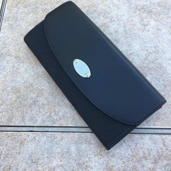 NWT Coach F53617 slim envelope wallet black 12 CM - Picture 3 of 11